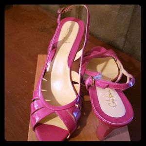 Comfortable Cute Cole Haan block heel sandals